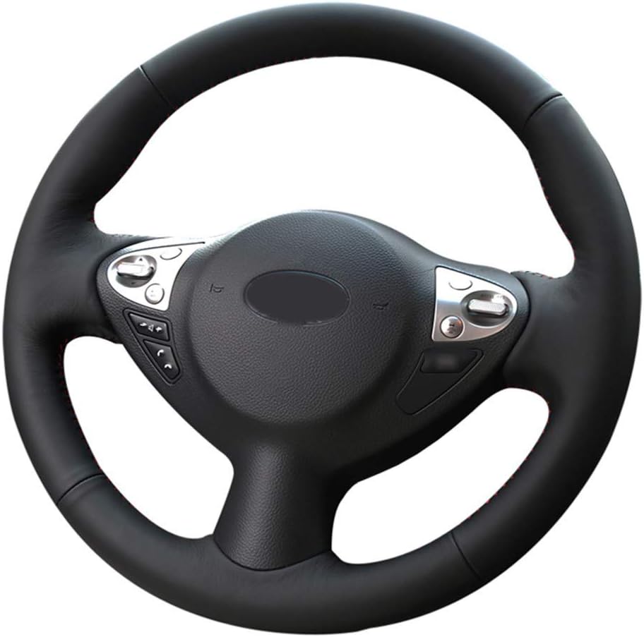 CYBHR handmade Automotive interior Steering-Wheel Cover,for Nissan Juke Nissan Maxima 2009-2014 Infiniti FX FX35 FX37 FX50