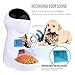 Iseebiz Automatic Cat Feeder 3L Pet Food Dispenser Feeder for Medium & Large Cat Dog–4 Meal, Voice Recorder & Timer Programmable, Portion Controlthumb 4