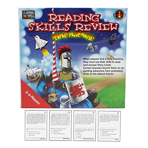 Teacher Created Resources Reading Skills Review Red Level Time Machine Game