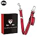 Dutchy Brand PetsLovers Durable Dog Seatbelt - Heavy Duty Strap, Reflective Lines, 2 Adjustable Sizes (15-25in or 22-37in)