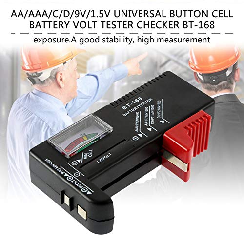 Tester Per Batterie G1 BT 168 AA/AAA/C/D/9V/1.5V Batteries Universal Button Cell Battery Tester Provapile - Foto 10