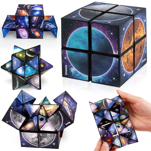 Toy from 7-11 Year-Old Boys: Gifts for 6-12 Year Olds, Boys/Girls, Infinity Cube, Magic Cube, Gift Ideas, Anti-Stress Cube, IQ Puzzle for Children, Adults