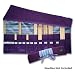 della Q Knitting Roll for Double Point Knitting Needles; 018 Purple Stripes 158-1-018