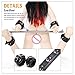 HOT TIME Sex Toy Leather Wrist Cuffs Ankle Cuffs Kit with Adjustable Silver Stainless Steel Metal Spreader couple Handcuffs BDSM