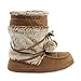 Home Slipper Womens Super Warm with Pom Poms Lined Tall Indoor Room Floor House Boots Slippers Shoes,US 7/8