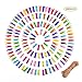 Vancool 200 Pieces Mini Natural Wooden Clothespins Photo Paper Peg Pin Craft Clips with Natural Twine
