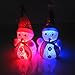 1PC Light Up Glowing Snowy Snowman Warm White LEDs Christmas Xmas Decoration Figure