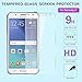 LeYi Compatible for Samsung Galaxy J7 (2015) Case with Screen Protector [2 Pack] for Girls Women, Glitter Shiny Moving Quicksand Liquid Clear TPU Phone Case for Galaxy J7 J700 2015 Turquoise