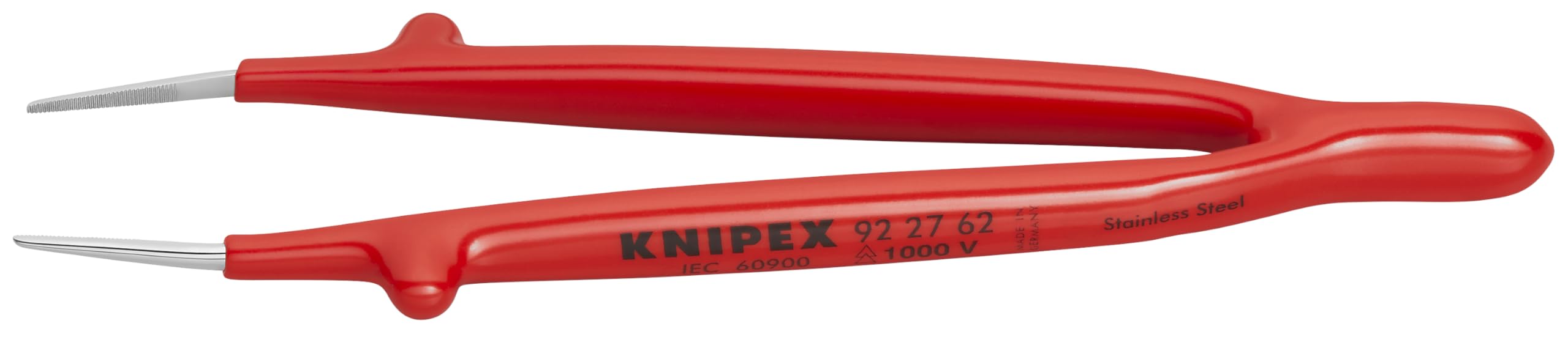 KNIPEX - 92 27 62 Tools - Precision Tweezers, 1000V Insulated (922762)