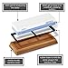 Sharpening Stone Set by IQPTech - 1000/6000 Grit Kitchen Knife Whetstone - Compatible with all Blades Knives Razors Tools and Much More - Polisher Includes Anti-slip Bamboo Base for Safe and Easy Use