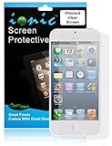 Ionic Apple iPhone 6 / iPhone 6S Screen Protector Film Invisible (Clear) Smartphone (3-pack)[Lifetime Replacement Warranty]