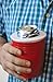 BigMouth Inc Red Cup Kooler, Foam Cooler Holds Can or Bottle, Keeps Drink Cold