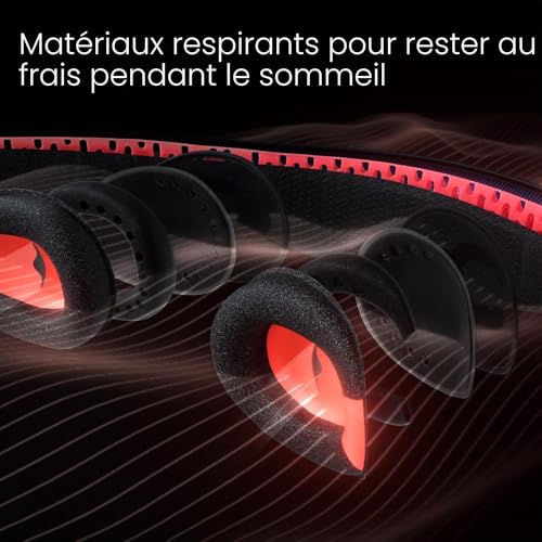 Manta Pro Sleep Mask - 100% Light Blocking Sleep Mask for Side Sleepers, Breathable and Comfortable for Sleep/Travel/Nap/Shift Work