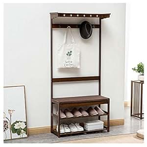 Banco con perchero recibidor | Percheros de pared, percheros de pie...