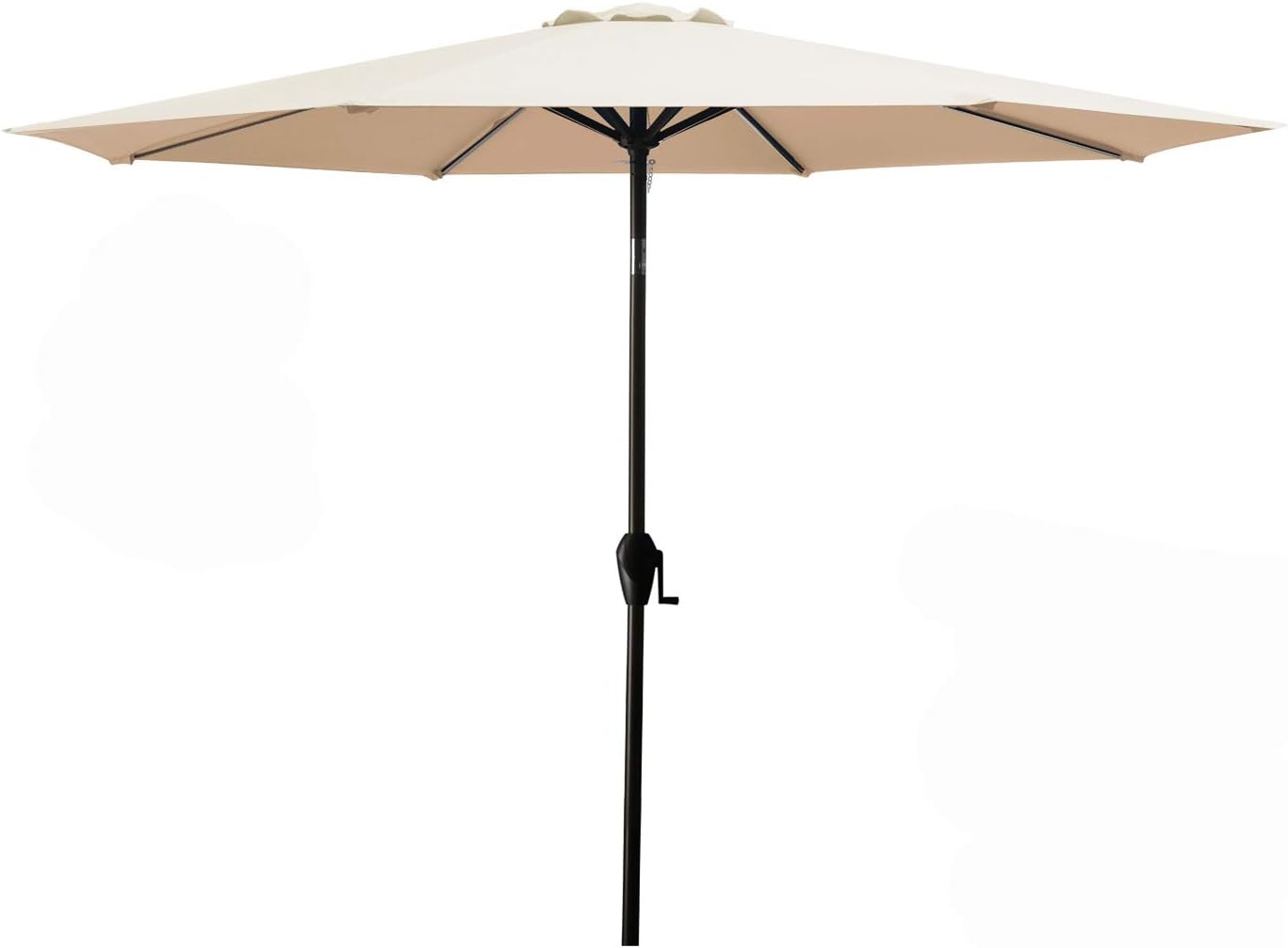 Meway Rectangular Patio Table Umbrella Garden Umbrella With Tilt And Crank For Commercial Event Market Deck Backyard Pool And Patio Table Garden 6 6 X 10 Ft Coffee Patio Lawn Garden Patio Furniture