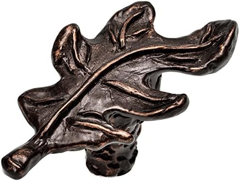 Carpe Diem Hardware 2085-22 Oak Leaf Oil Rub Bronze Oak Leaf Knob