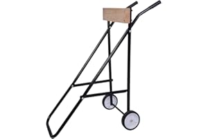 LEADALLWAY Outboard Boat Motor Stand Carrier Cart Dolly Storage Pro Heavy Duty Multi Purposed Engine Stand