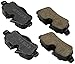 Akebono EUR1309 Euro Ultra Premium Ceramic Disc Brake Pad Kit