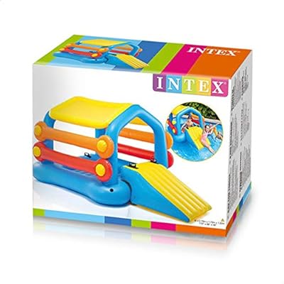 intex island with slide