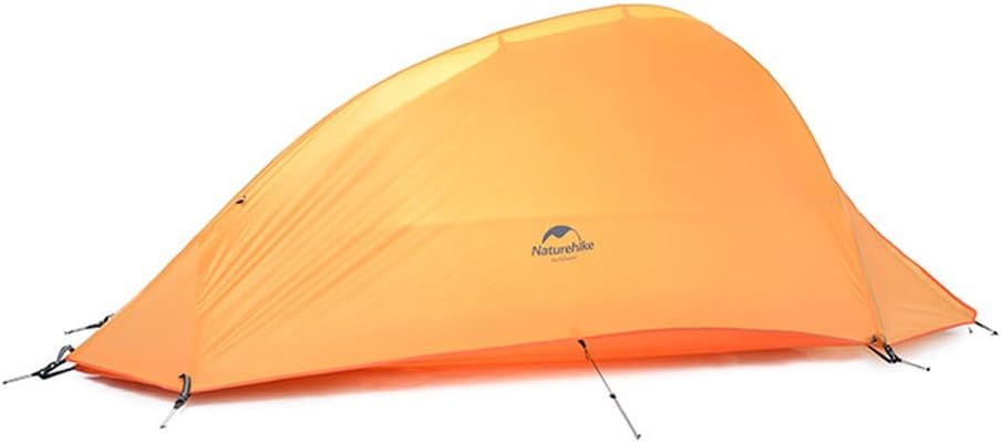 Naturehike 1 Person Double Skin Tent 4 Season Camping Dome Tent for Sports Outdoor Camping Hiking Travel Beach with Carrying Bag Waterproof 3000mm/4000mm