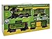 Lionel John Deere Battery-powered Model Train Set, Ready to Play with Remote