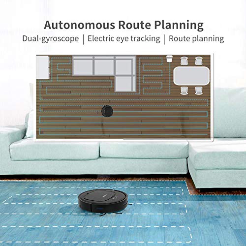 Pureatic V2S Robot Vacuum Cleaner with Smart Mapping, Dual Remote and