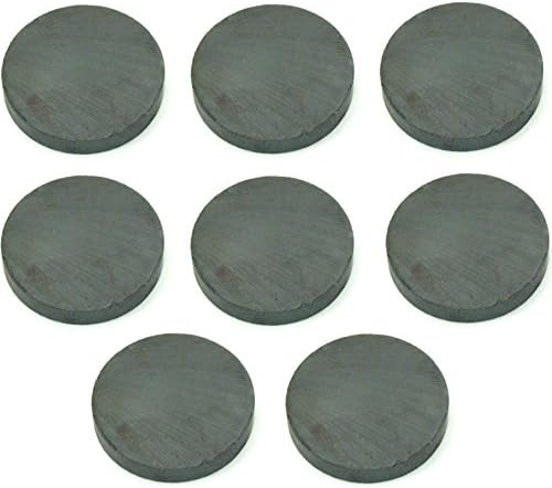 TRUVUE 8 Piece Disc Shaped Multi-Purpose Ceramic Magnets - MC6052