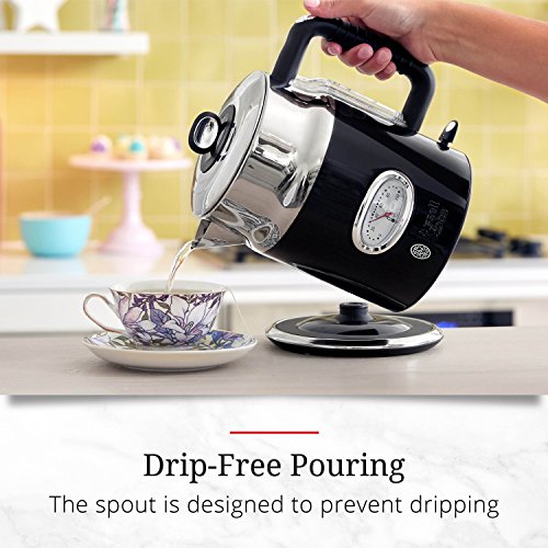 Russell Hobbs KE5550BLR Retro Style 1.7L Electric Kettle, Heavenly Blue