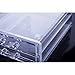 Unique Home Acrylic Jewelry & Cosmetic Storage Makeup Organizer, Large, 2 Piece