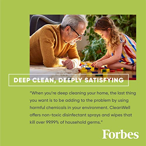 CleanWell Botanical Disinfectant Bathroom Cleaner, Citrus, 24 fl oz (1 PK) Discontinued by