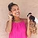 Kapelli Hair Ombre Brazilian Human Hair Bundles with Closure (T1B/27,20 22 24 26+20) 10A Brazilian Human Hair 3 Bundles with Closure Brazilian Body Wave with Closure 2 Tone Black to Blonde Human Hair
