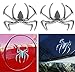 Danti 3D Spider Chrome Emblems Badges Sticker Silvery for Can am Spyder RT ST RS¡­