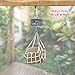 BeneLabel 20pcs Christmas Light Hook Screw-in Hanger for Outdoor Garden Hanging Plant, String Wire, Cups, Kitchen Utensils, 4.8cm / 26lbs, Black