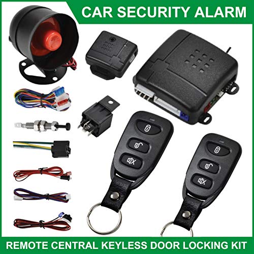 MASO Car Remote Central Locking Kit 4 Doors Keyless Entry System + Anti