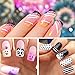 StillCool Nail Art Pen Painting Design Tools Kit Set Drawing Dotting for UV Gel Polish Assorted Colour (6 Random Color)