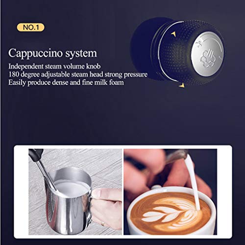 WGYDREAM Kaffeemaschine Kaffeevollautomat Espresso-Kaffeemaschine Automatische Pumpe-Dampfmilch-Schaum-Kaffeemaschine 1… – Bild 5