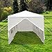 Exacme 6053-1030W Canopy Party Outdoor Gazebo Wedding Tent 8 Removable Walls, 10' x 30', White