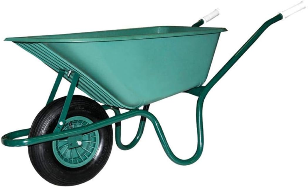 Nondeformable PVC wheelbarrow for garden with pneumatic wheel Maurer