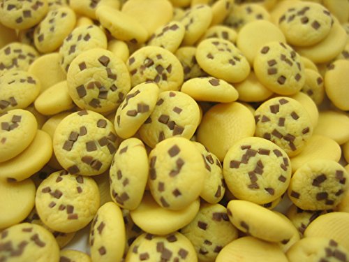 Dollhouse Miniature Food 50 Cookie Chocolate Chip Bakery Dollhouse Food 14838