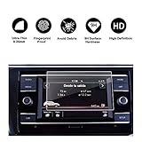 2018 Tiguan Touch Screen VW Car Display Navigation Screen Protector, RUIYA HD Clear Tempered Glass Car in-Dash Screen Protective Film (6.5-Inch)