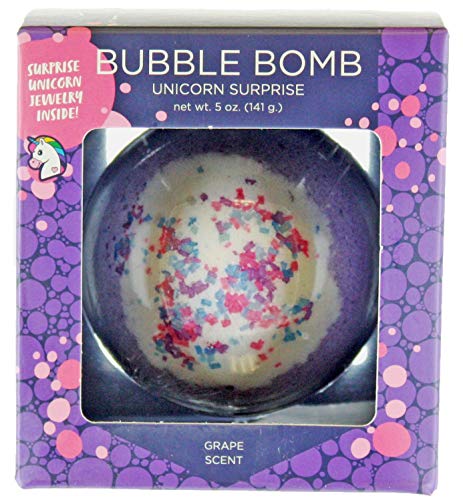 Unicorn Bubble Bath Bomb for Girls with Surprise Kids Necklace Inside by Two Sisters Spa. Large 99% - //coolthings.us