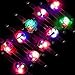 U-Goforst Christmas Light Up Toy - 24 PCS Christmas LED Light Up Party Favor Necklace Bracelet for Kids and Adults Flashing Christmas Stocking Stuffers Ornaments Decorations with Gift Box