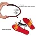 1 Pair USB Electric Powered Heating Shoes Insoles Feet Warmth-Keeping Pads Free Size (Women)