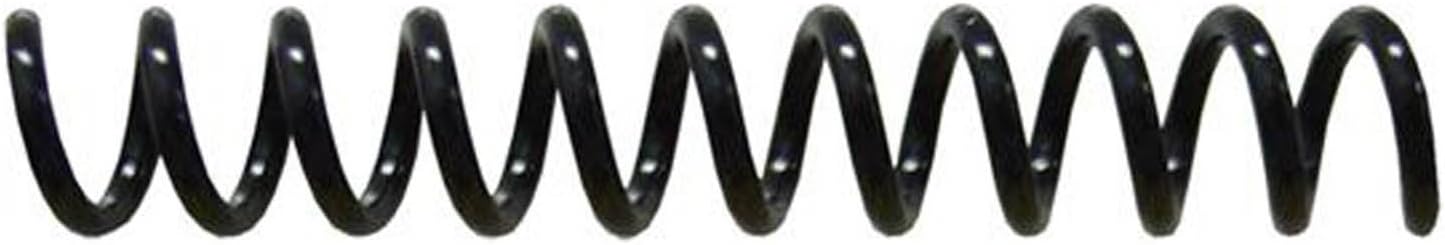 MyBinding.com 9mm Black 4:1 Pitch Spiral Binding Coil - 100pk Black by PVC 300/300V