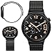 Huawei Watch Band Strap - Rerii 18mm Width, Magnetic Closure, Milanese Loop, Mesh Stainless Steel Watch Strap, Band for Huawei Watch 2015, Huawei Fit Watch