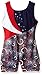 Jacques Moret Little Girls' Fun Gymnastics Biketard , USA Print, S