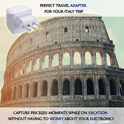 2 Ceptics+Italy+Travel+Adapter+Plug