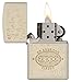 Zippo American Classic Cream Matte Pocket Lighter