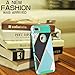 SKYLMW Compatible with iPhone 7 Plus Case, [Shock Absorption] Hybrid Dual Layer Armor Defender Protective Case Cover for Apple iPhone 7 Plus Mint Green Composition