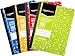 AmazonBasics Wide Ruled Composition Notebook, 100 Sheet, Assorted Marble Colors, 4-Pack primary